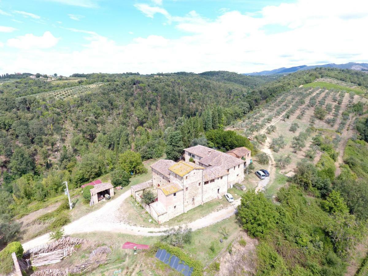 Podere Calcinaia Castelnuovo Berardenga Eksteriør bilde